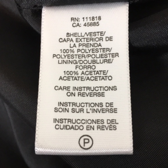 Michael Kors Black Dress with Waterfall Detail - Picture 8 of 8